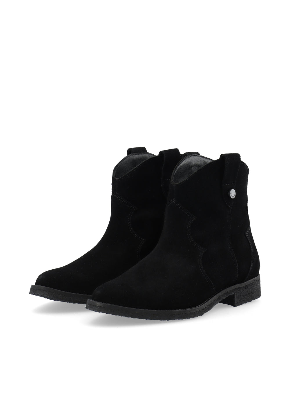 CASHOTT CASAGNES ANKLE BOOT Western Black