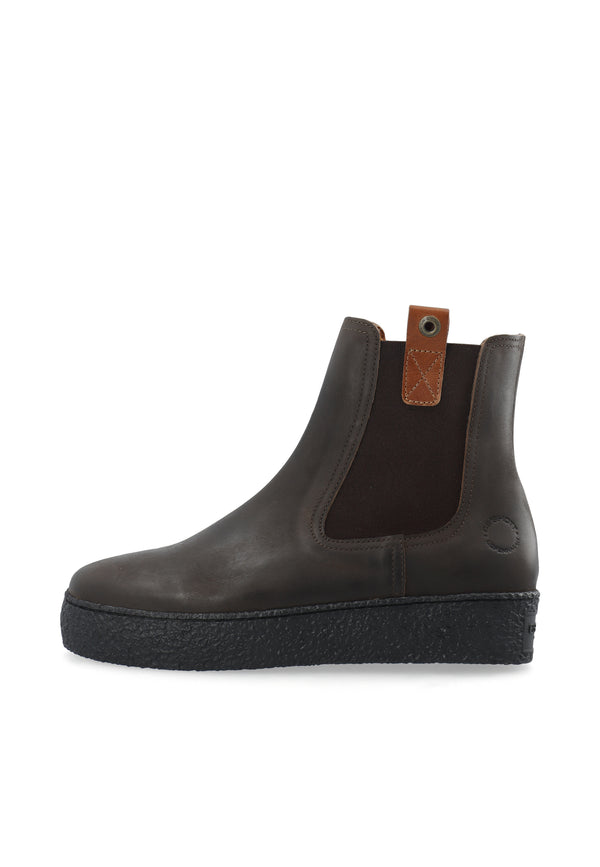 CASHOTT CASCAMILLA CHELSEA BOOT *Chelsea Dark Brown
