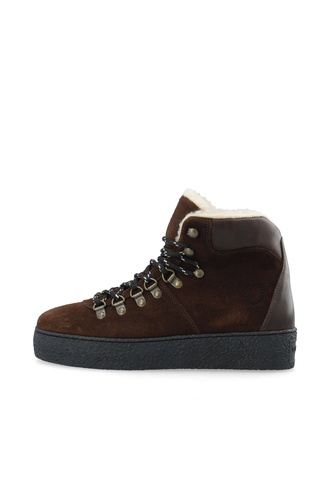 CASHOTT CASCAMILLA WARM LINED LACE UP BOOT Lace Up Dark Brown