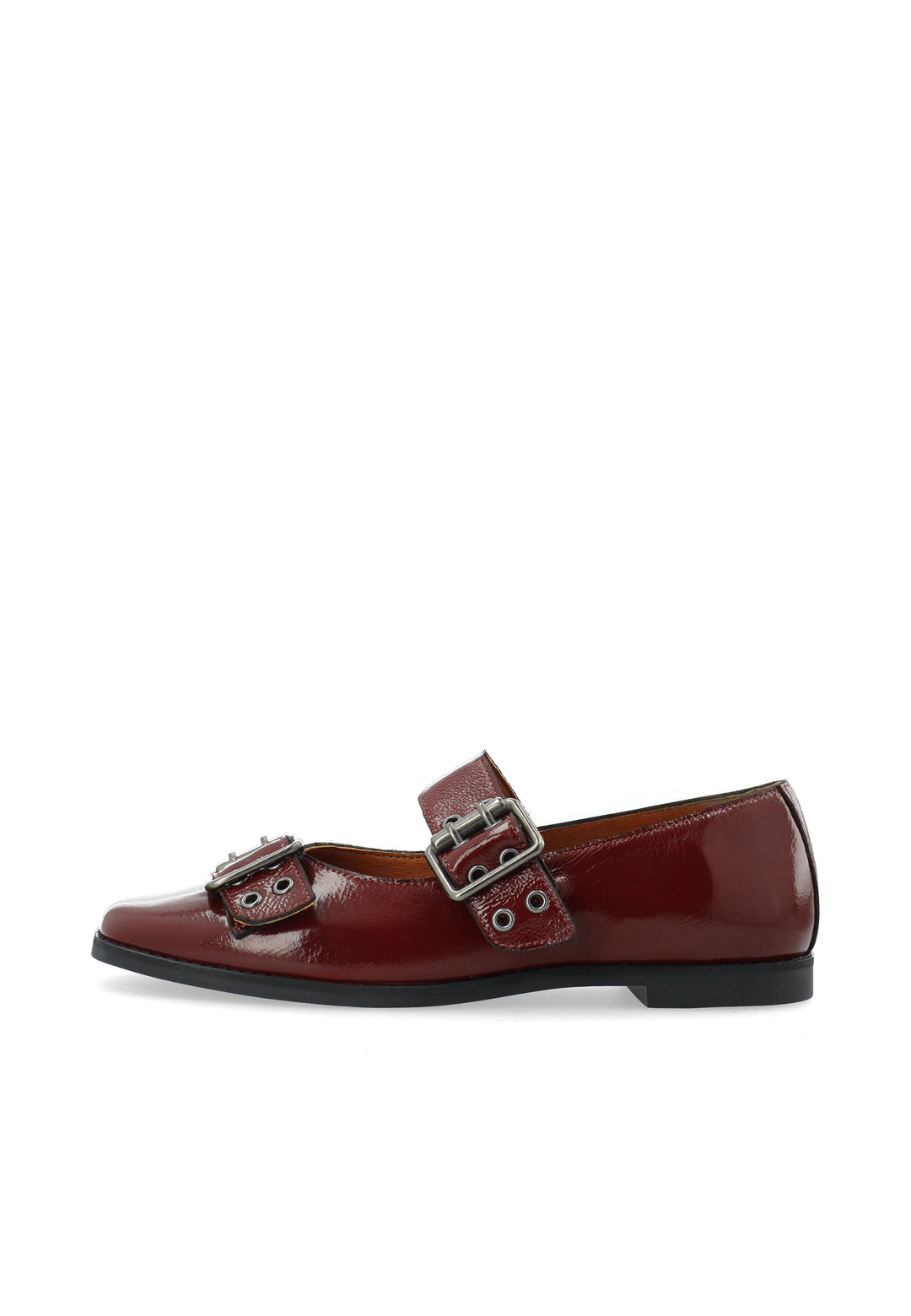 CASHOTT CASDIANA BUCKLE BALLERINA Ballerina Bordeaux