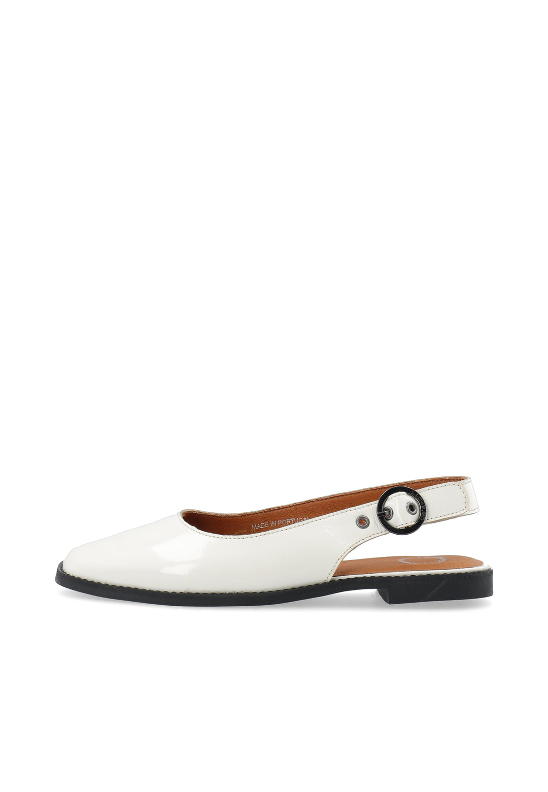 CASHOTT CASDIANA PATENT SLING BACK Slingback Off White