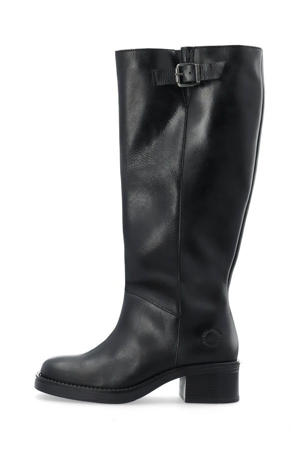 CASHOTT CASRIKKE WIDE PULL BOOT Pull On Black/Black