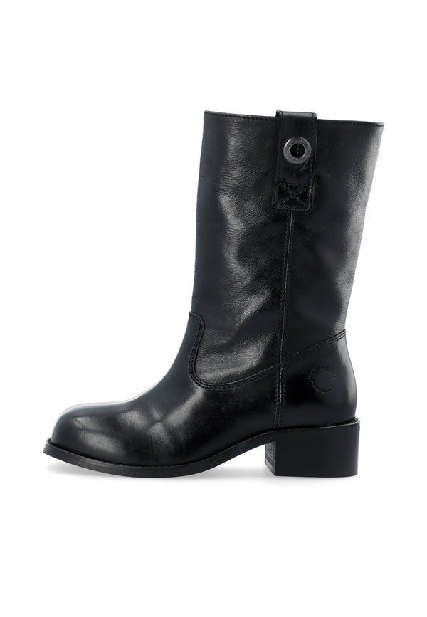 CASHOTT CASVILMA MID CUT BOOT *Pull On Black/Black