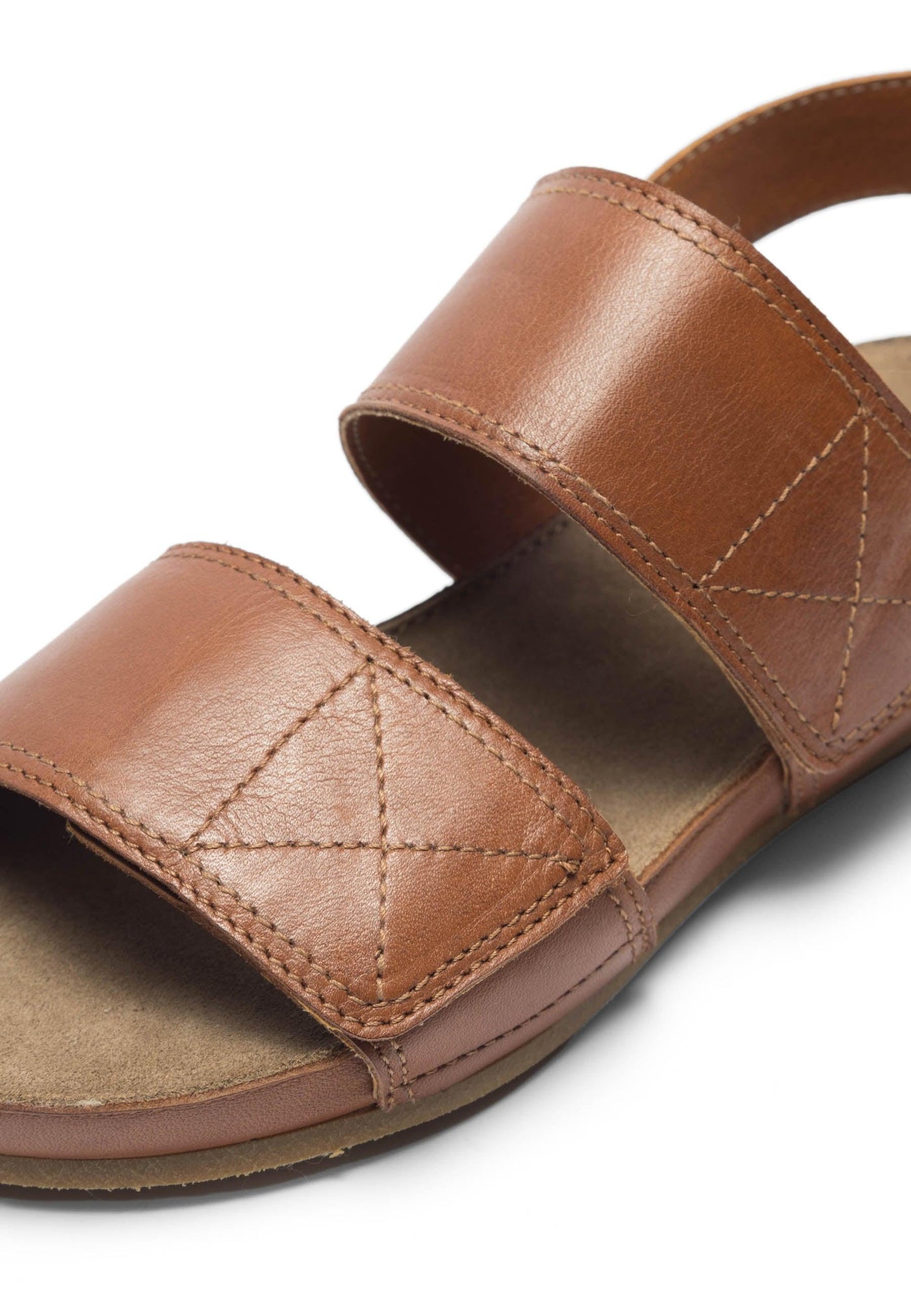 CASAVA Velcro Sandal Leather - Ca'Shott Danmark