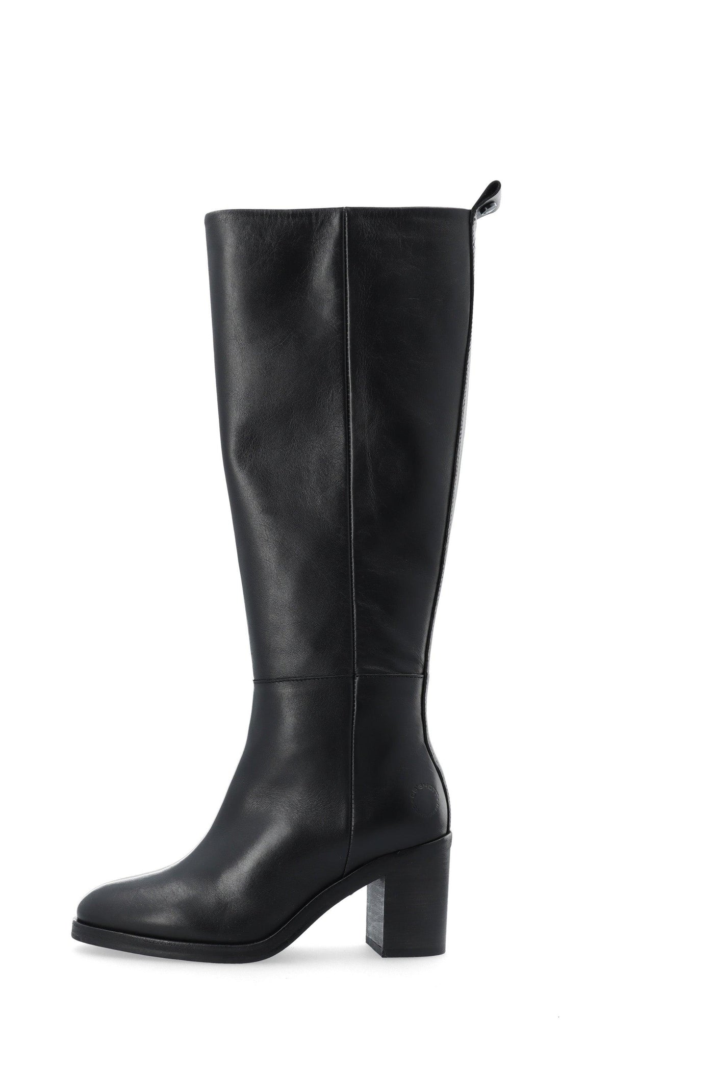 CASSOPHIA Tall boot w. elastic Leather - Ca'Shott Danmark