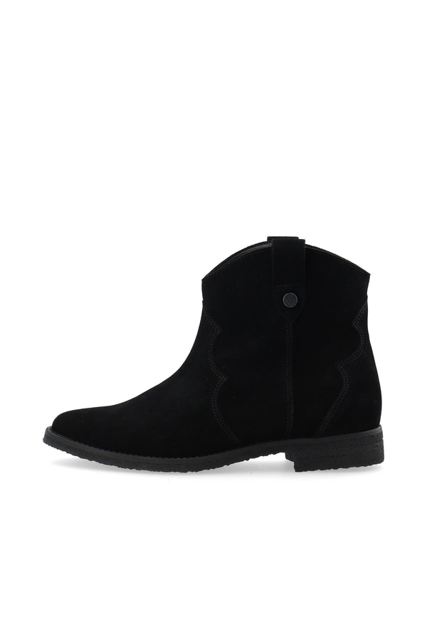 CASHOTT CASAGNES ANKLE BOOT Western Black
