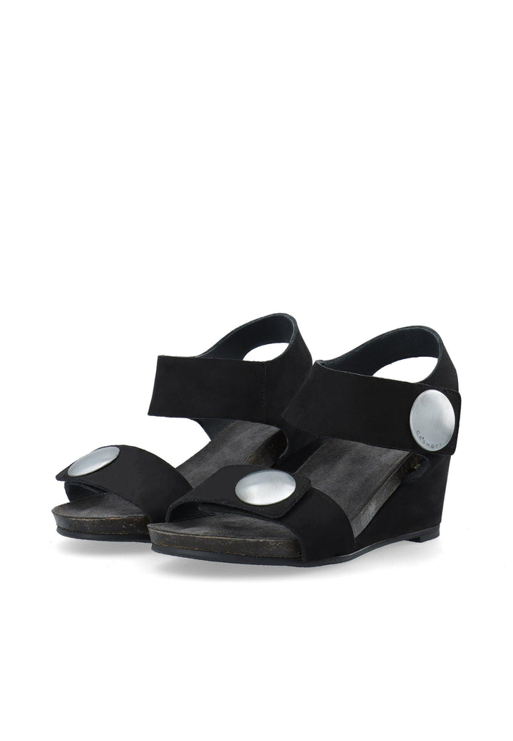 CASHOTT CASALBERTA SANDAL Velcro Black