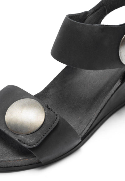 CASALBERTA Velcro Button Sandal Nubuck - Ca'Shott Danmark