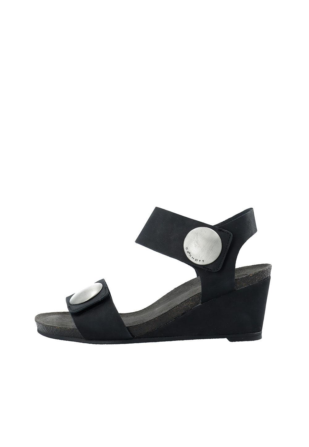 CASHOTT CASALBERTA SANDAL Velcro Black