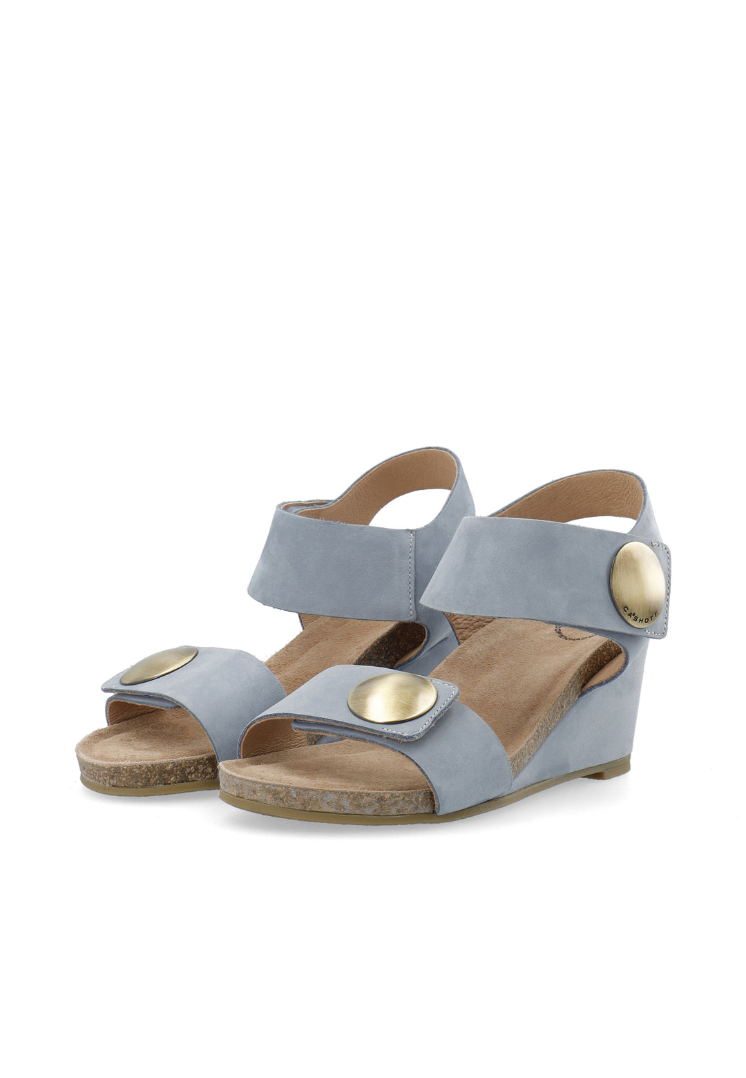 CASHOTT CASALBERTA SANDAL Velcro Blue shadow