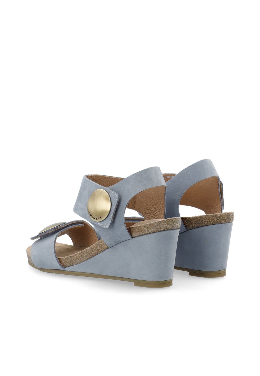 CASHOTT CASALBERTA SANDAL Velcro Blue shadow