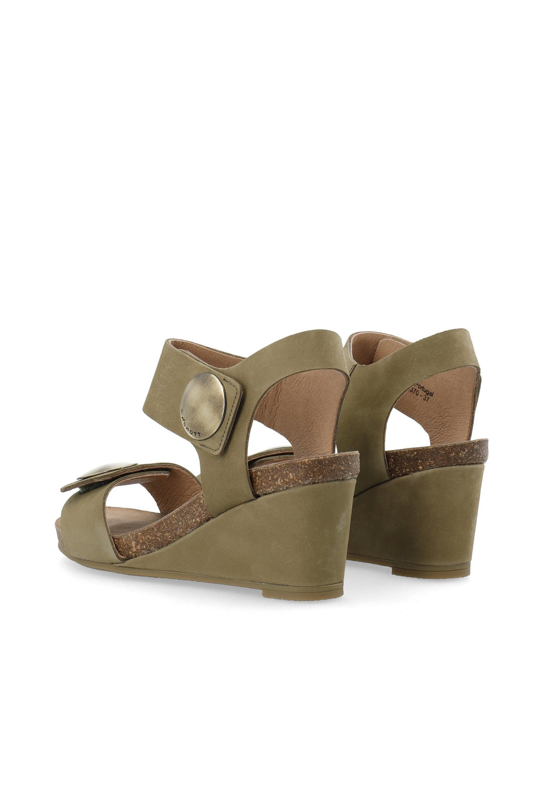 CASHOTT CASALBERTA SANDAL Velcro Olive