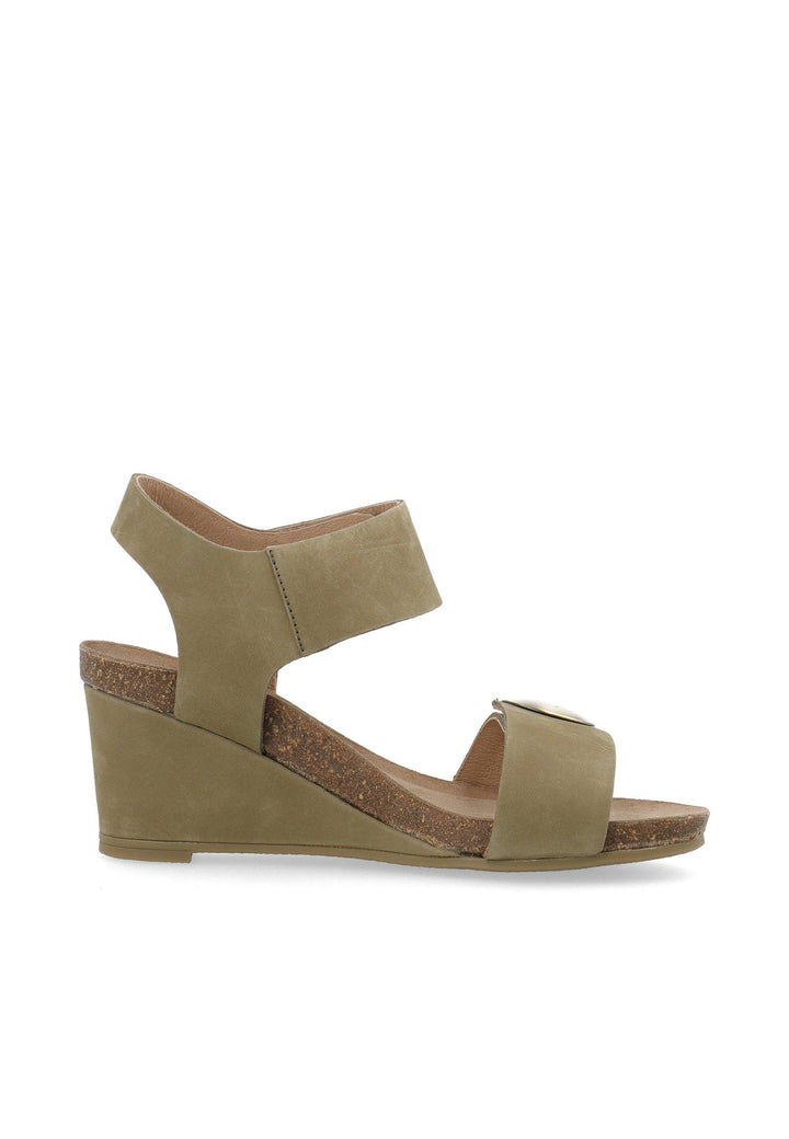 CASHOTT CASALBERTA SANDAL Velcro Olive