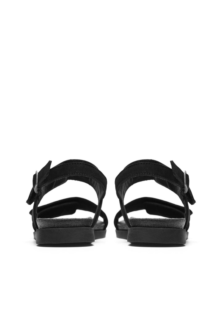 CASHOTT CASALICE Velcro Sandal Nubuck Velcro Black