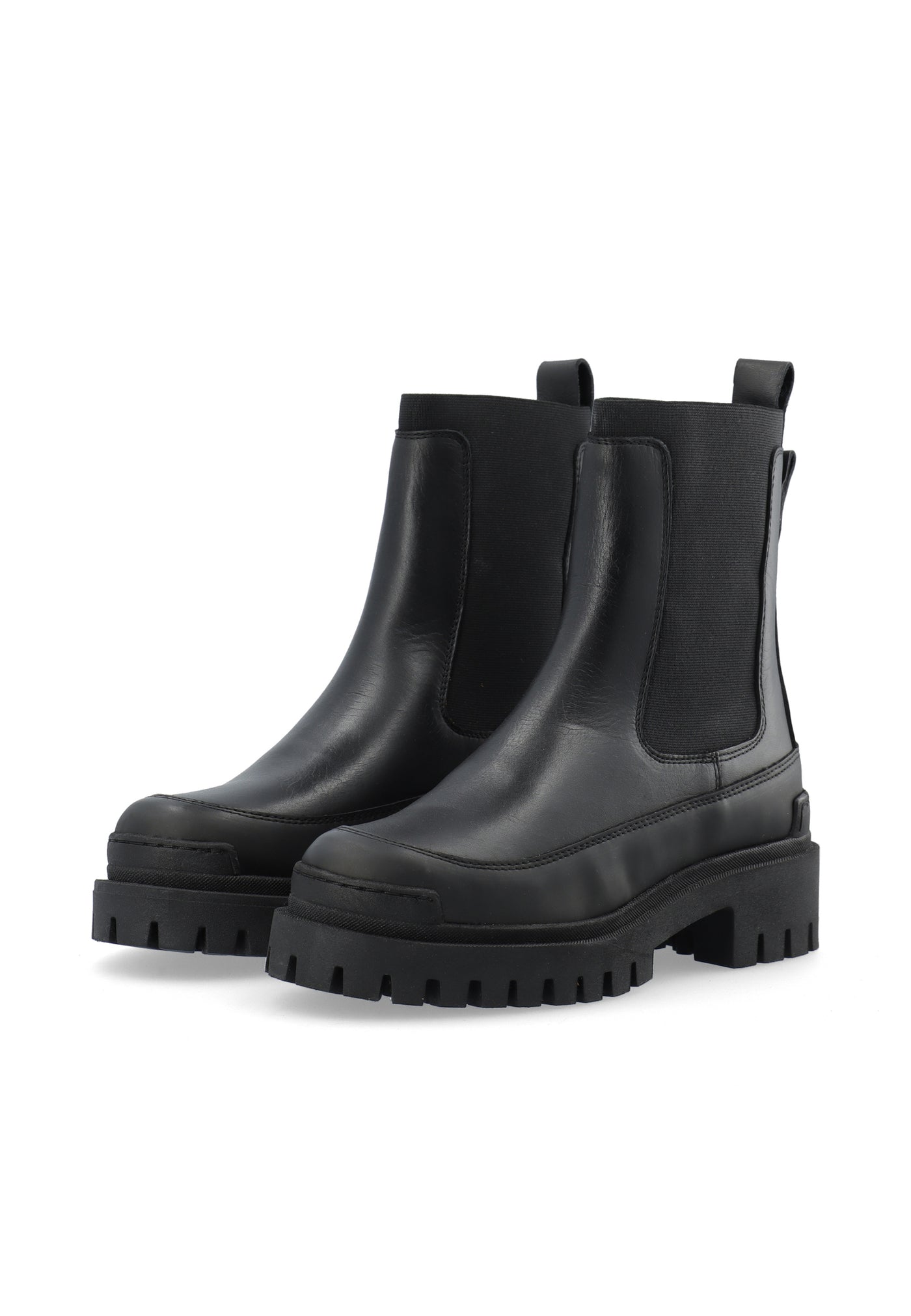 CASHOTT CASANNA Chelsea Boot Leather Chelsea Black