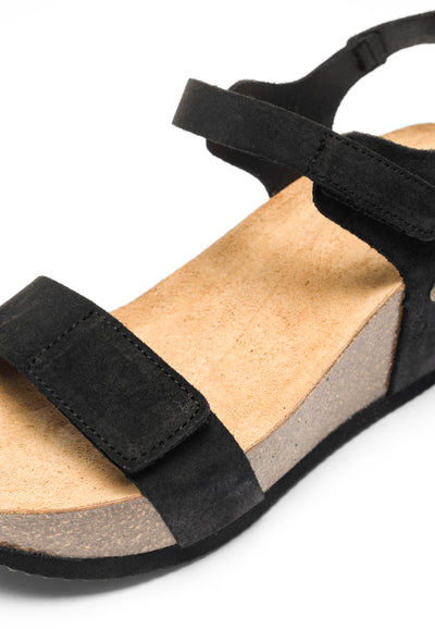 CASANNI Velcro Sandal Suede - Ca'Shott Danmark