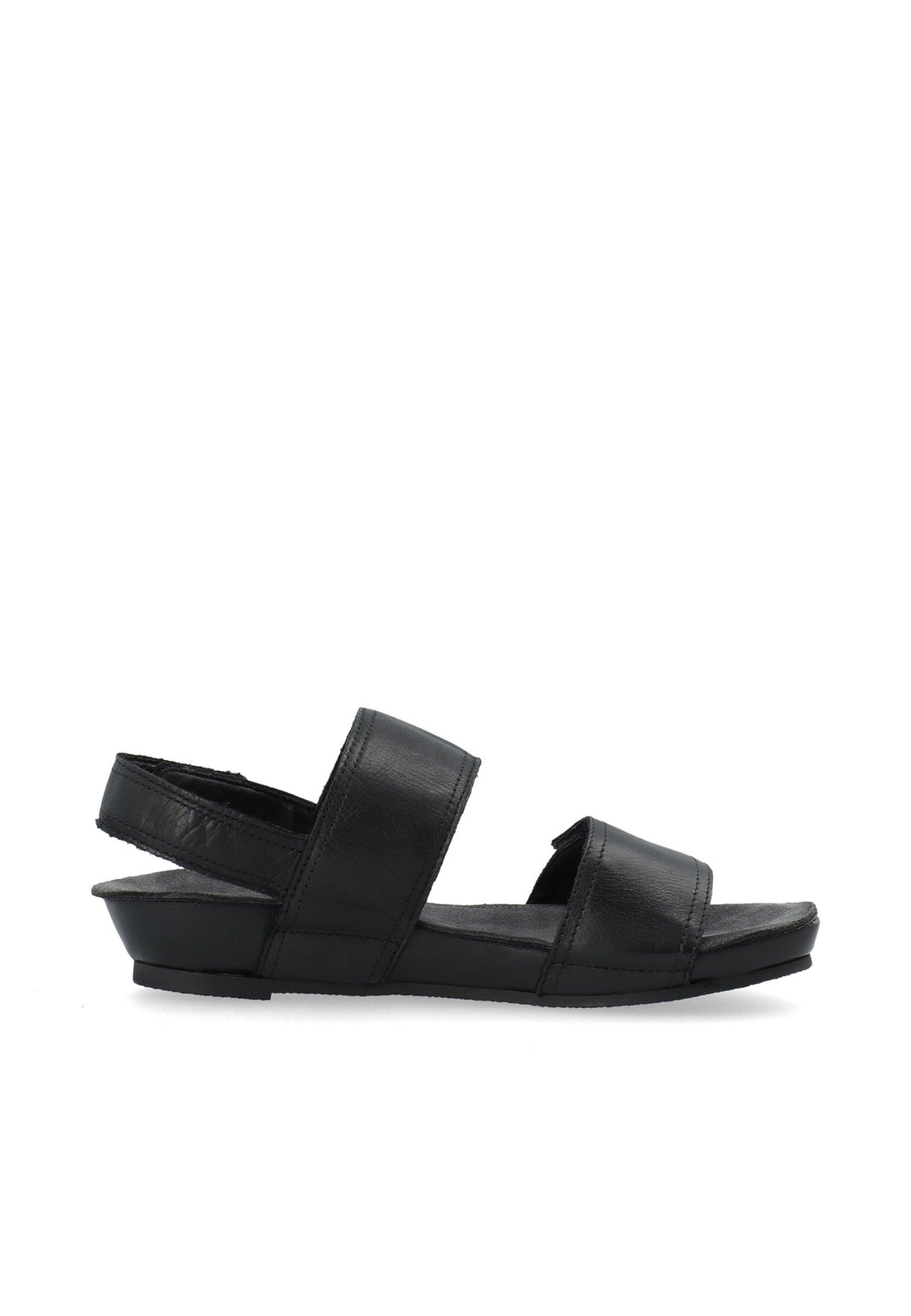 CASHOTT CASAVA Velcro Sandal Leather Velcro Black