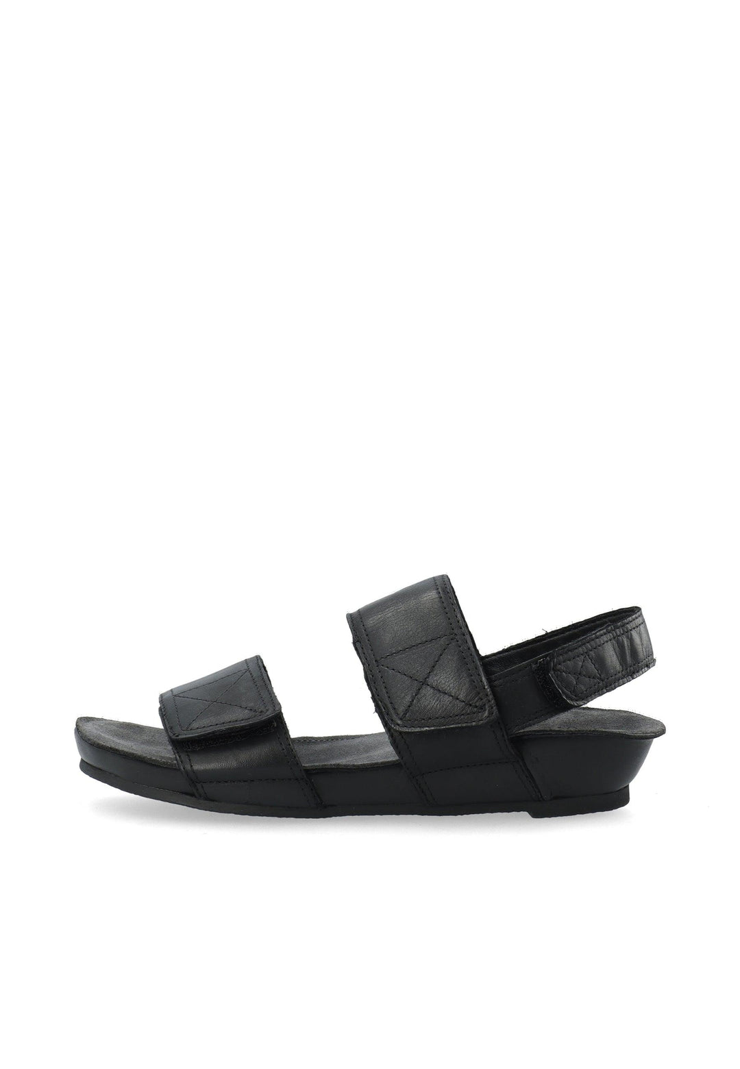 CASHOTT CASAVA Velcro Sandal Leather Velcro Black