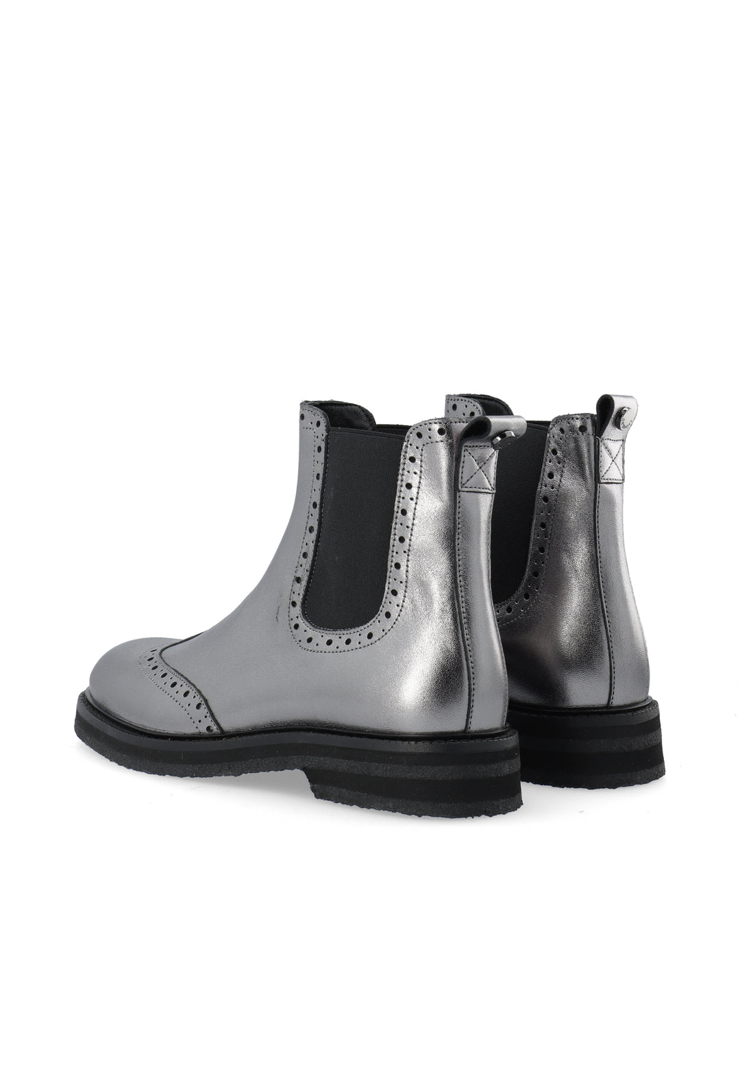 CASHOTT CASBETTY CHELSEA BOOT Chelsea Grey Metallic