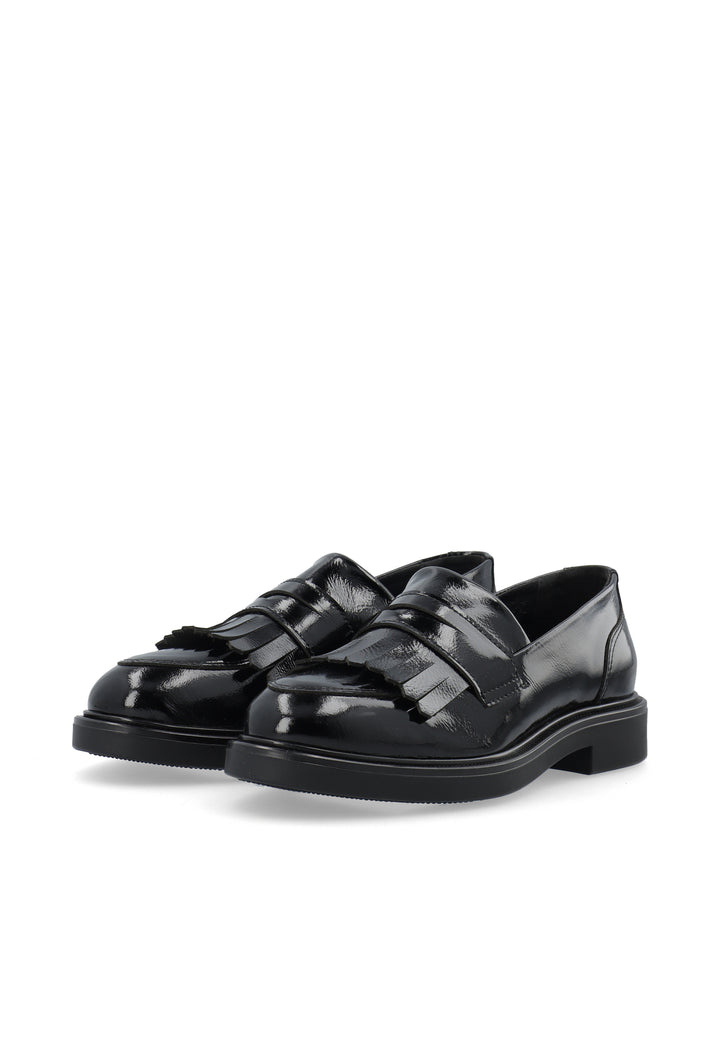 CASHOTT CASBETTY FRINGE LOAFER *Loafers Black/Black