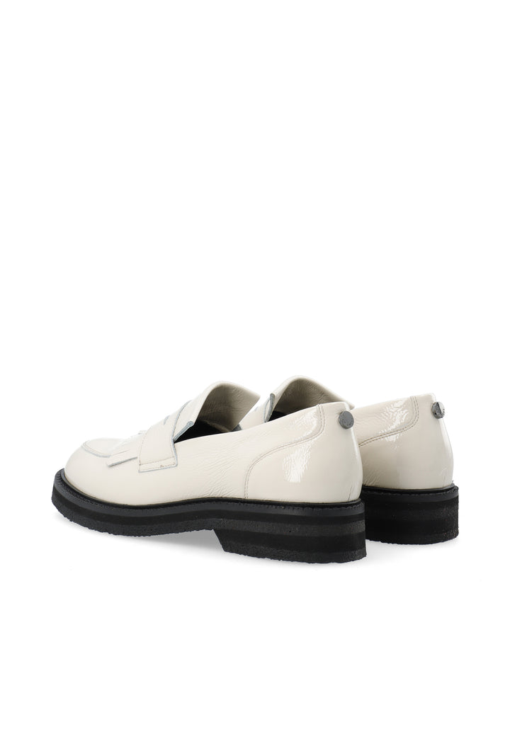 CASHOTT CASBETTY LOAFER Tassel Off White