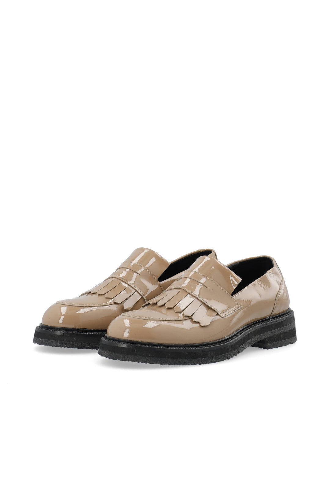 CASHOTT CASBETTY LOAFER Tassel Taupe