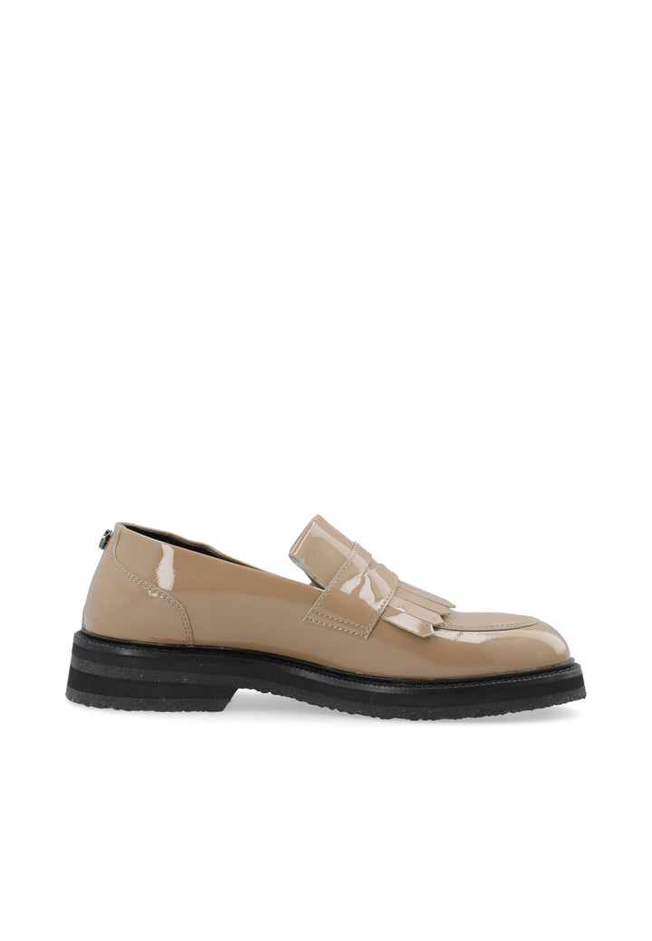 CASHOTT CASBETTY LOAFER Tassel Taupe