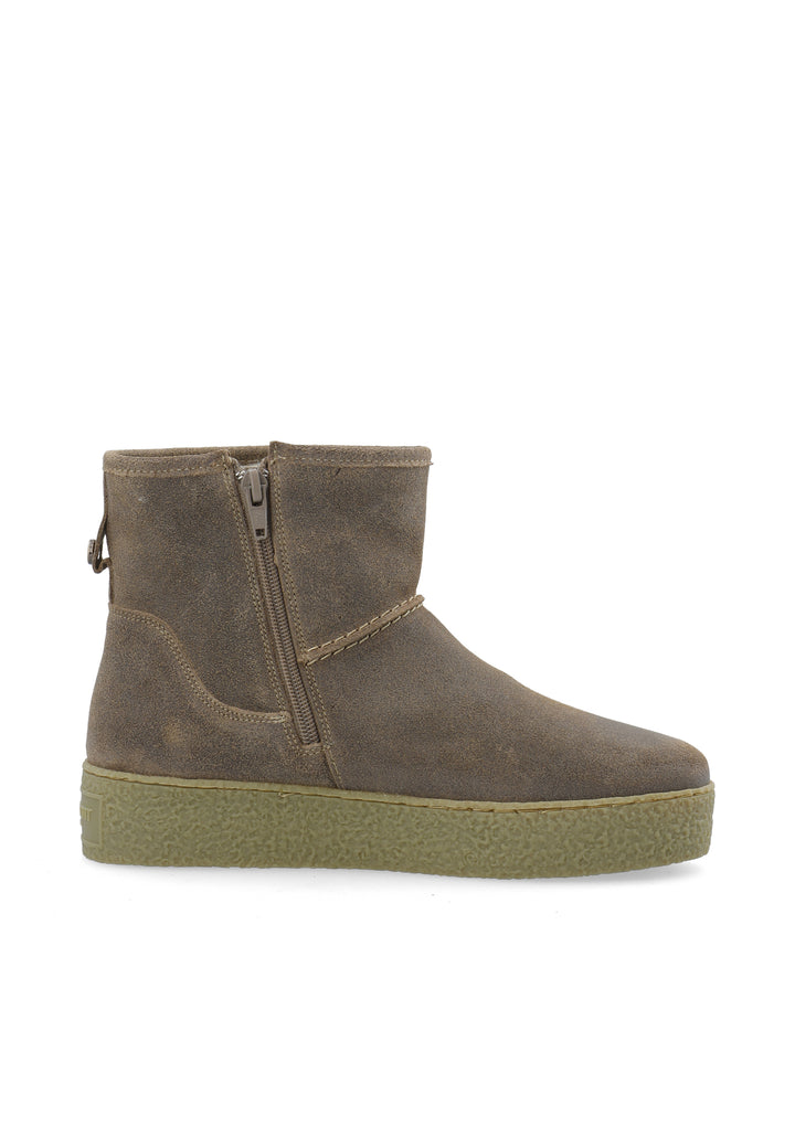 CASHOTT CASCAMILLA WARM BOOT Ankle Boots Beige
