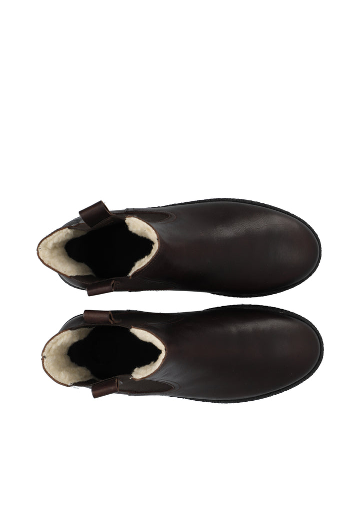 CASHOTT CASCAMILLA WARMLINED CHELSEA BOOT Chelsea Dark Brown