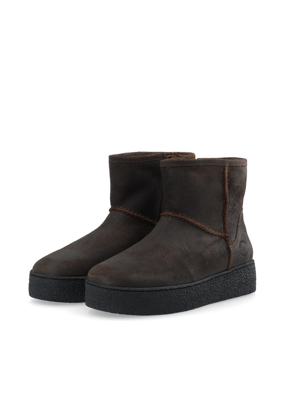 CASHOTT CASCAMILLA WARM LINED BOOT Ankle Boots Coffee