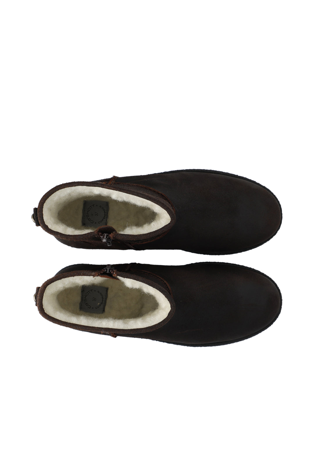CASHOTT CASCAMILLA WARM LINED BOOT Ankle Boots Coffee