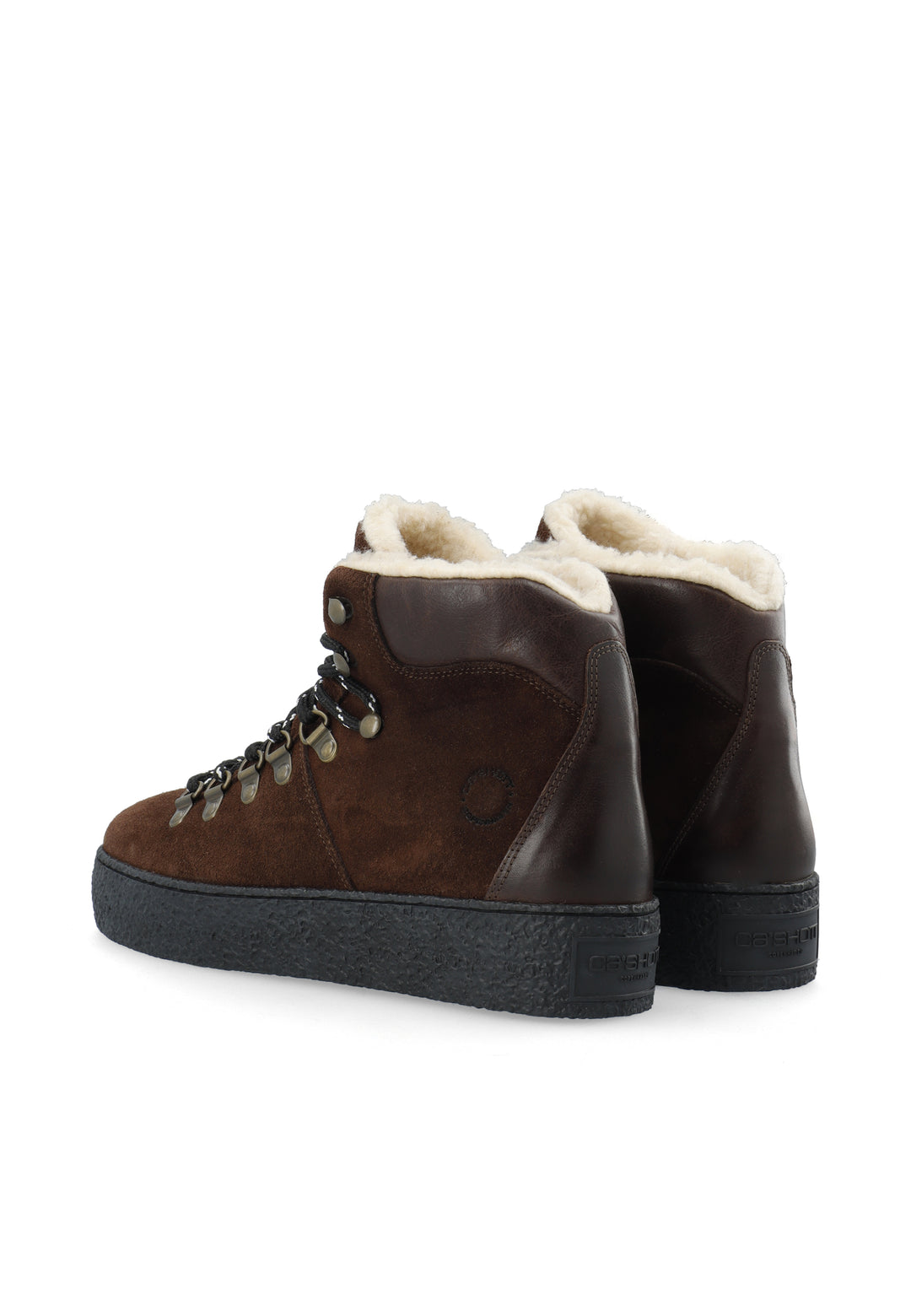CASHOTT CASCAMILLA WARM LINED LACE UP BOOT Lace Up Dark Brown