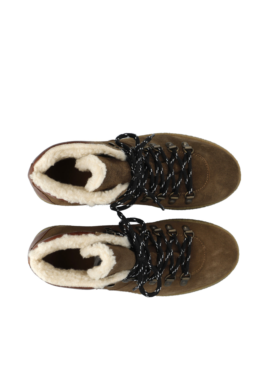 CASHOTT CASCAMILLA WARM LINED LACE UP BOOT Lace Up Sand
