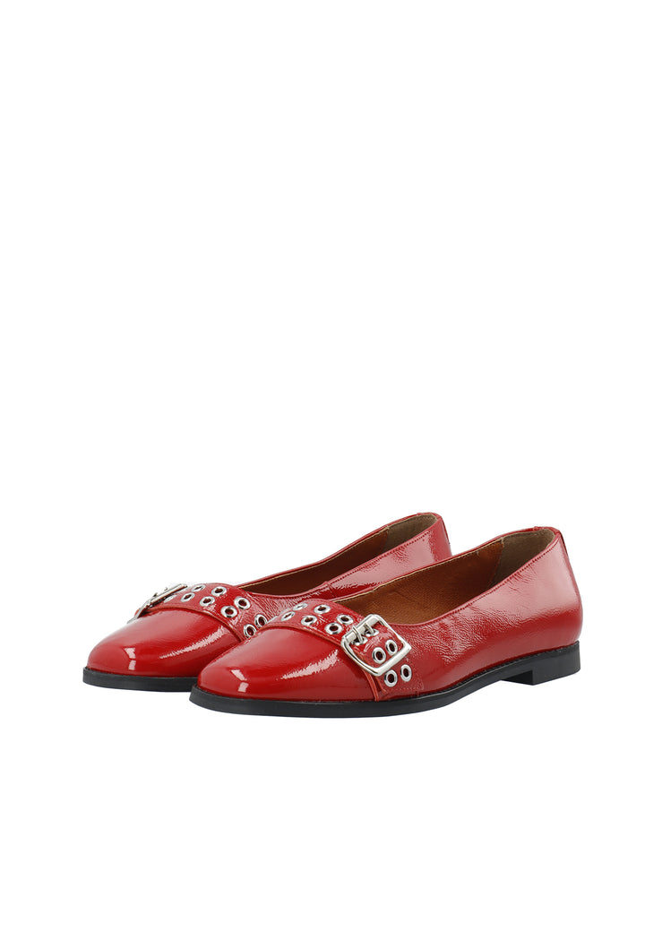 CASHOTT CASDIANA BALLERINA Loafers Red