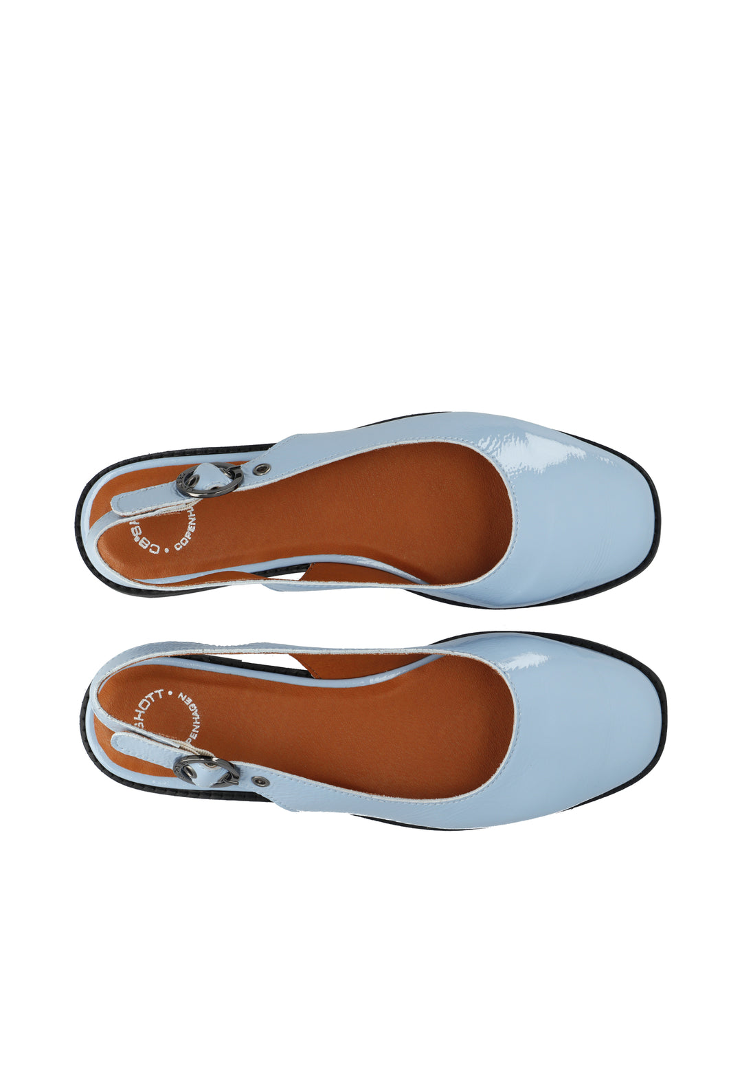 CASHOTT CASDIANA PATENT SLINGBACK *Slingback Dusty Blue