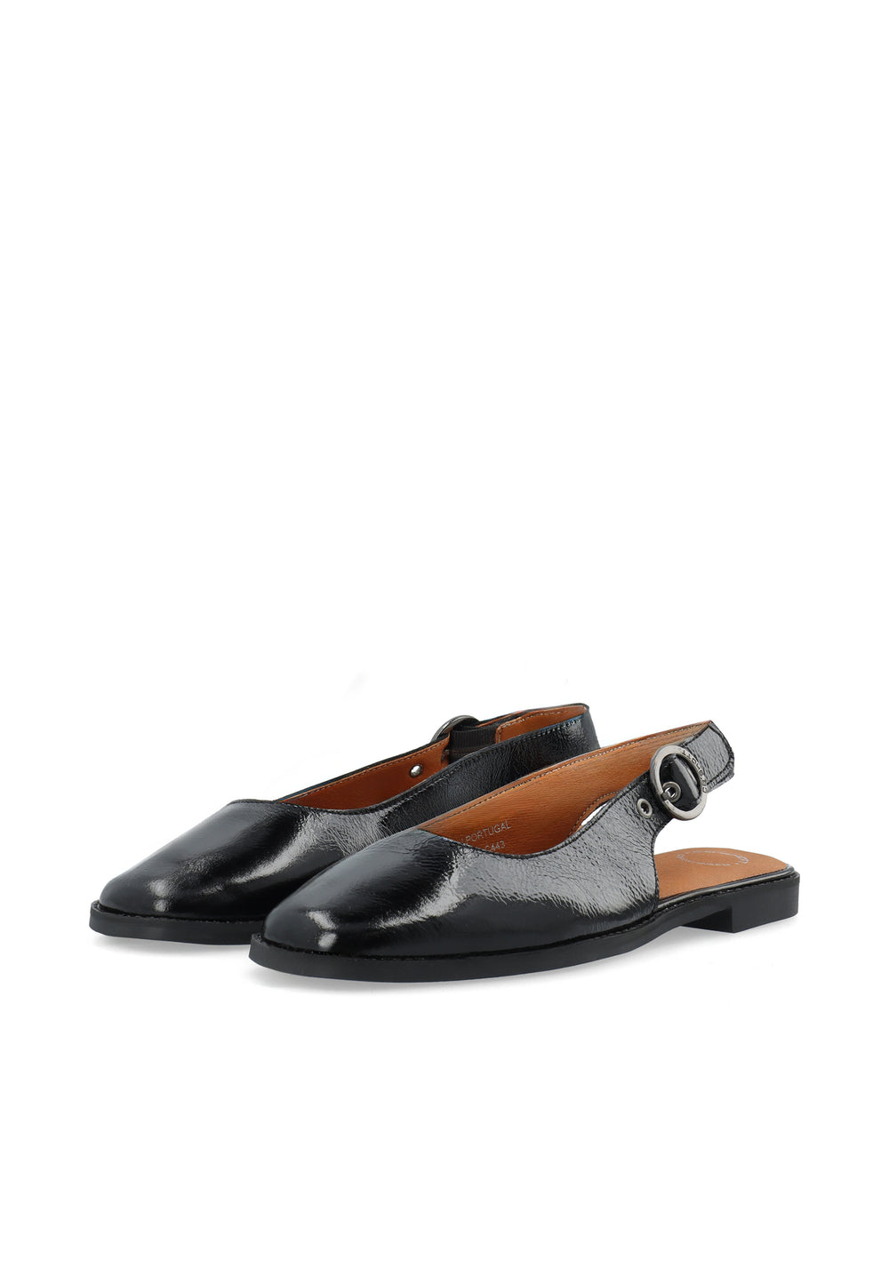 CASHOTT CASDIANA PATENT SLING BACK Slingback Black