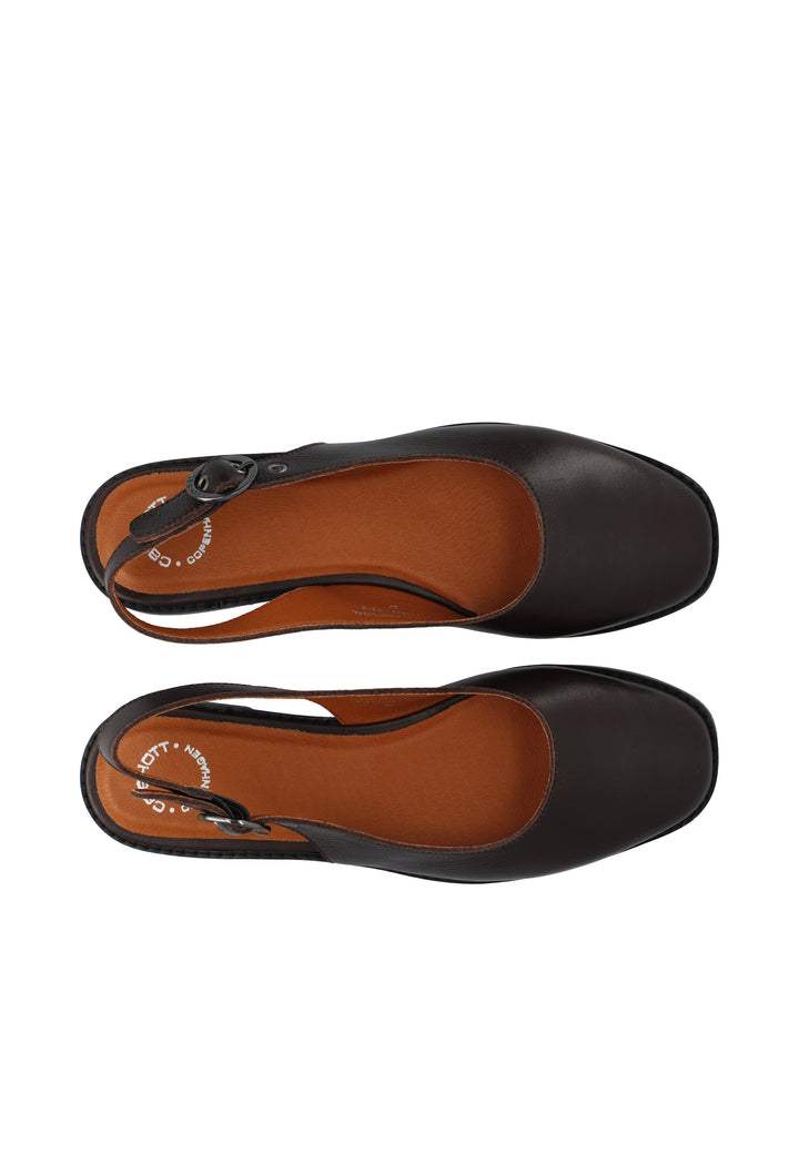 CASHOTT CASDIANA SLINGBACK *Slingback Dark Brown