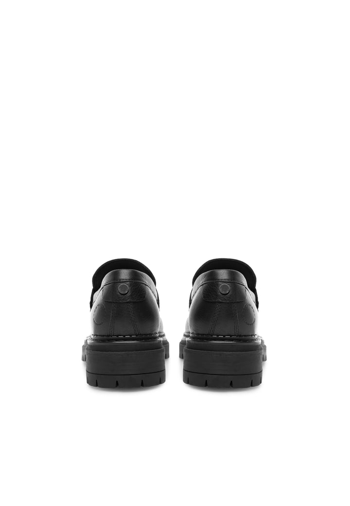CASHOTT CASHANNAH Loafer Leather Penny Loafer Black