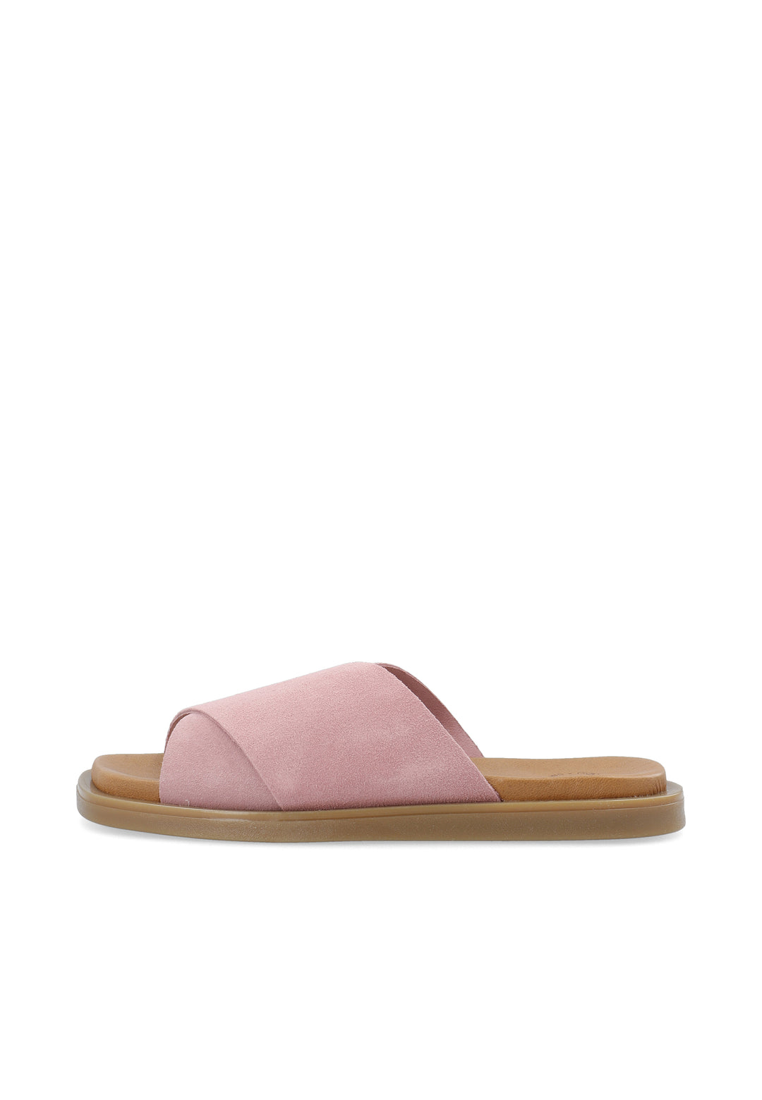 CASHOTT CASHEIDI Slide Suede Slides Dusty Pink