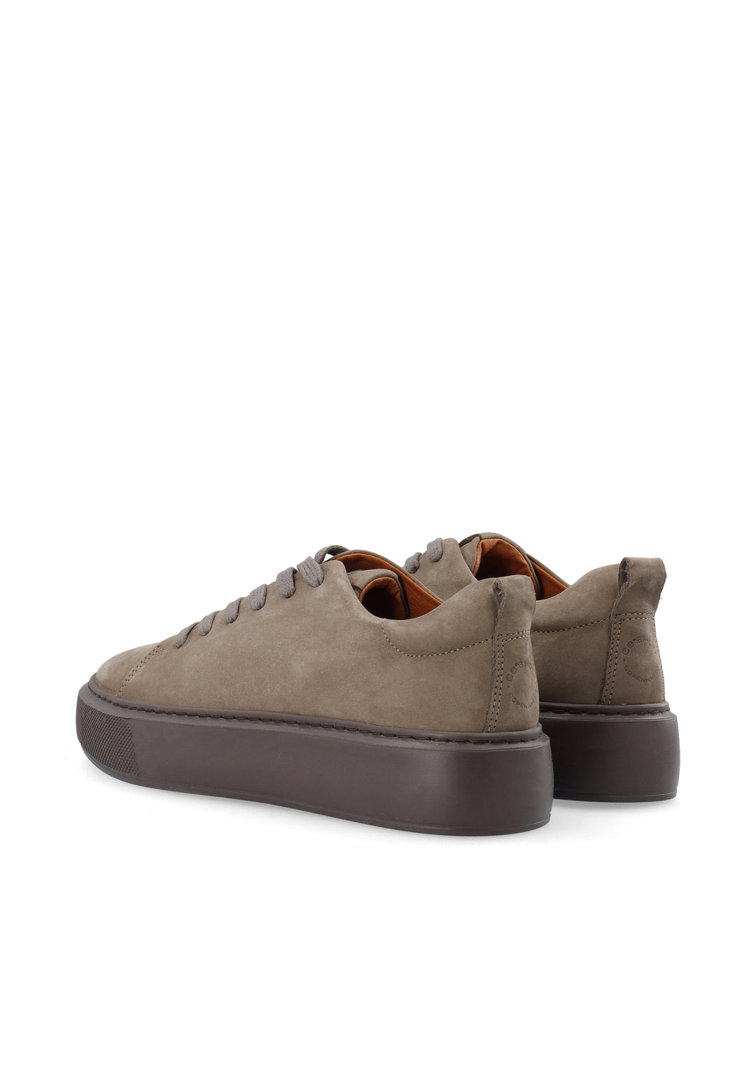 CASHOTT CASIDA Lace Shoe Nubuck Low Sneakers Taupe