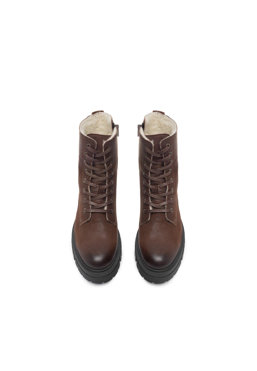 CASHOTT CASJIDA LACE UP BOOT Lace Up Coffee