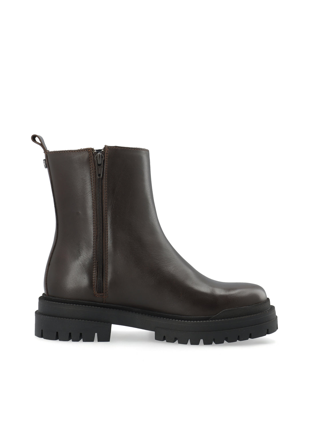 CASHOTT CASJOLINE ZIP BOOT *Zip Boot Dark Brown