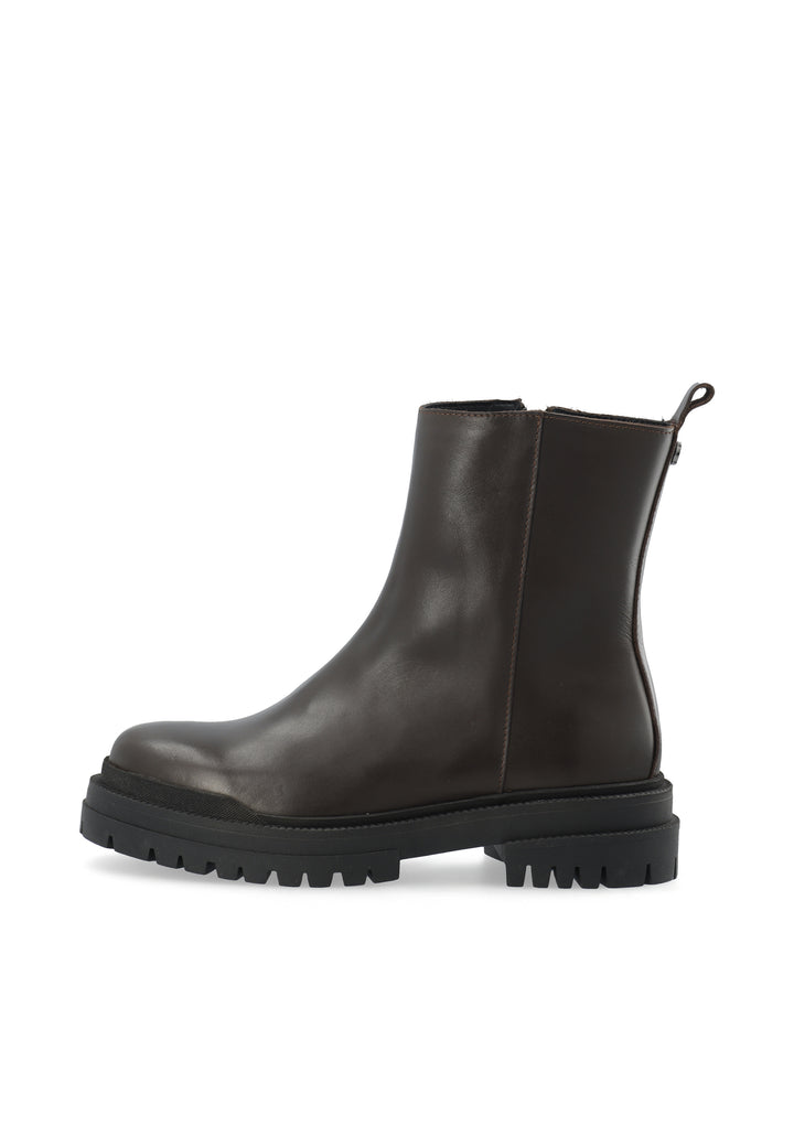 CASHOTT CASJOLINE ZIP BOOT *Zip Boot Dark Brown