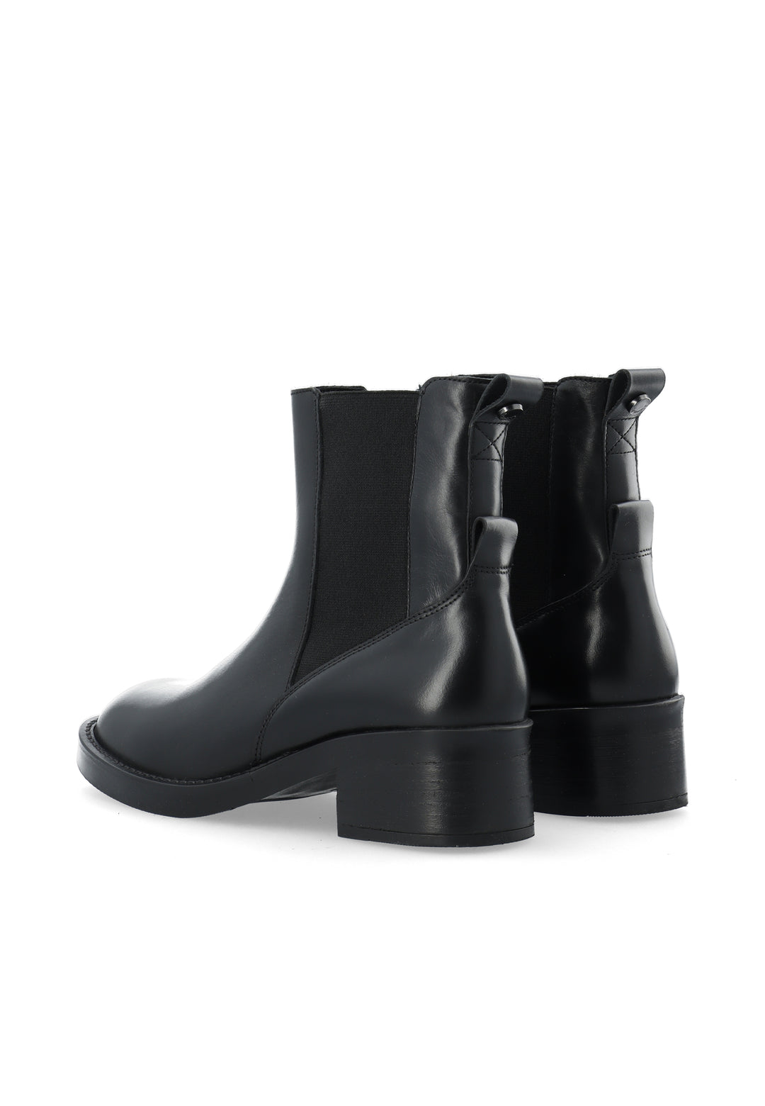 CASHOTT CASJOSEFINE Chelsea Boot Leather Chelsea Black