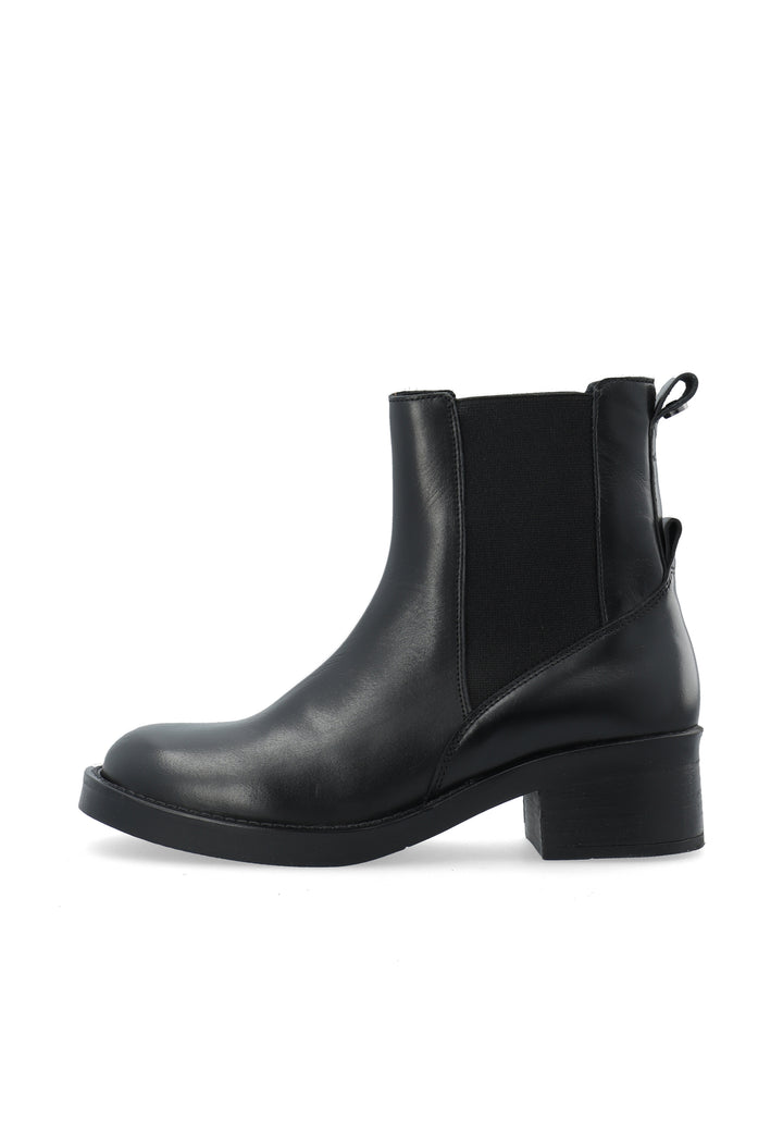 CASHOTT CASJOSEFINE Chelsea Boot Leather Chelsea Black