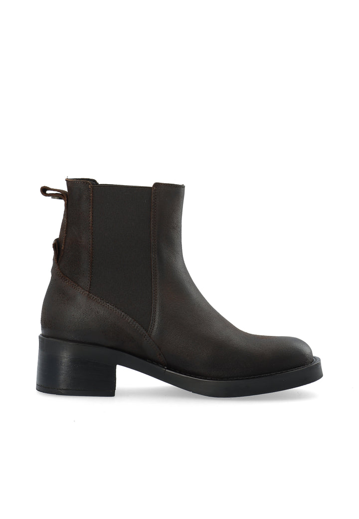 CASHOTT CASJOSEFINE Chelsea Boot Oil Suede Chelsea Coffee