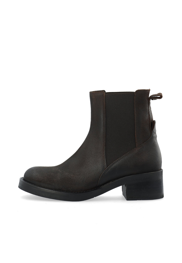 CASHOTT CASJOSEFINE Chelsea Boot Oil Suede Chelsea Coffee