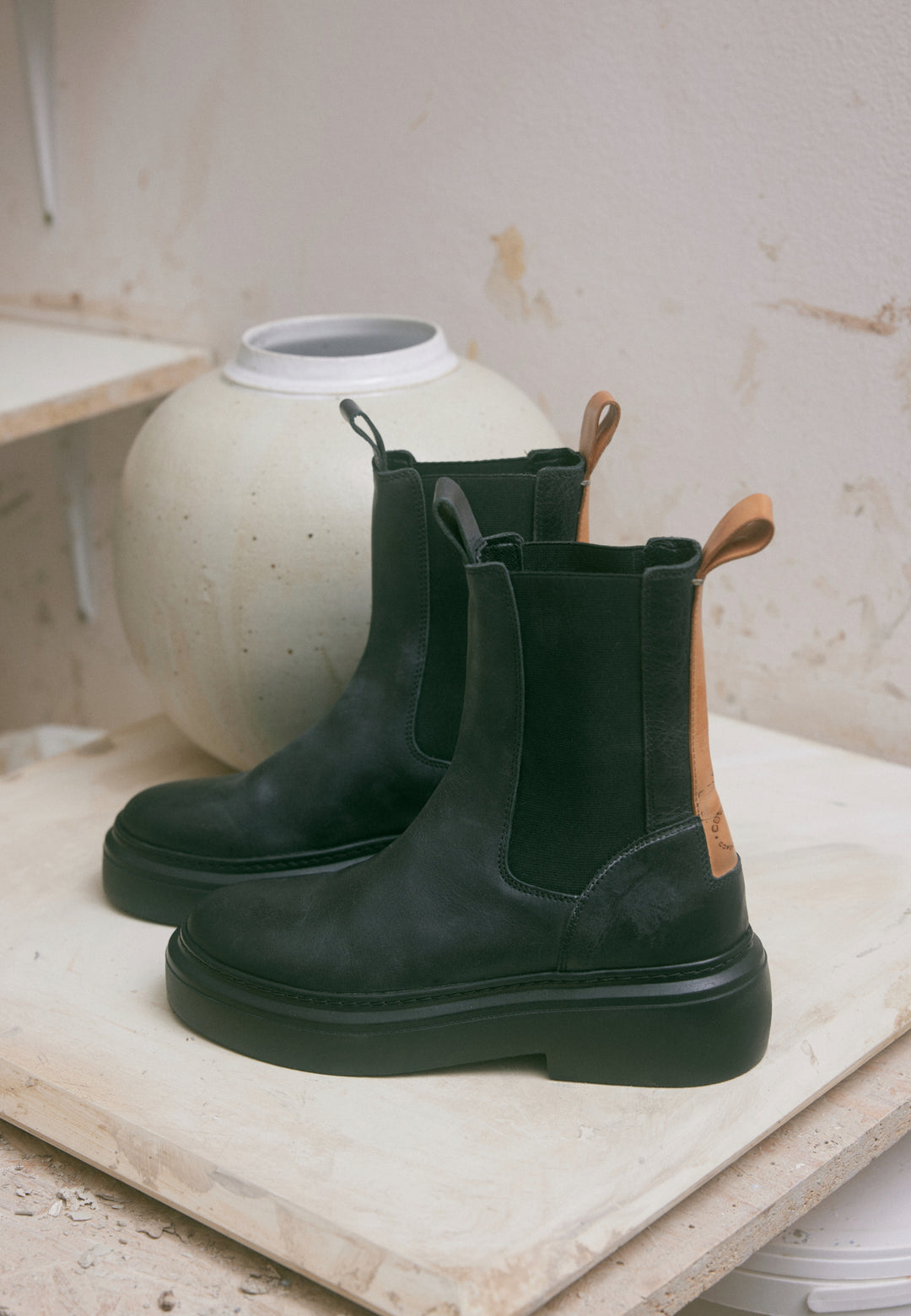 CASHOTT CASKAMMA CHELSEA BOOT Chelsea Black