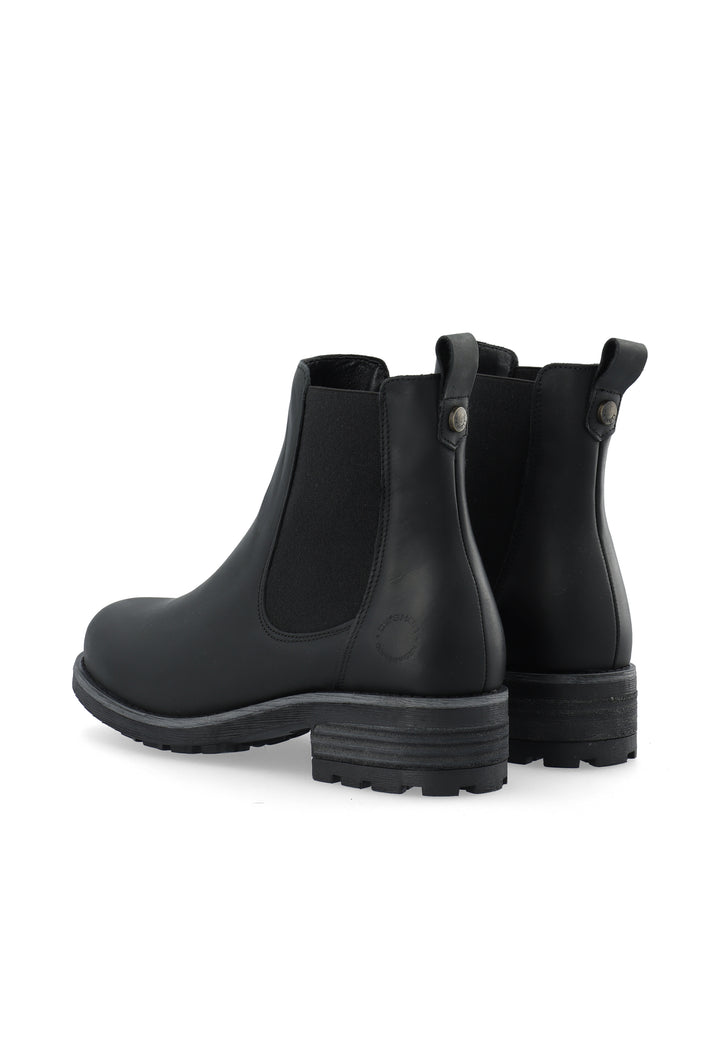 CASHOTT CASKARLA Chelsea Boot WR Oil Nubuck Chelsea Black