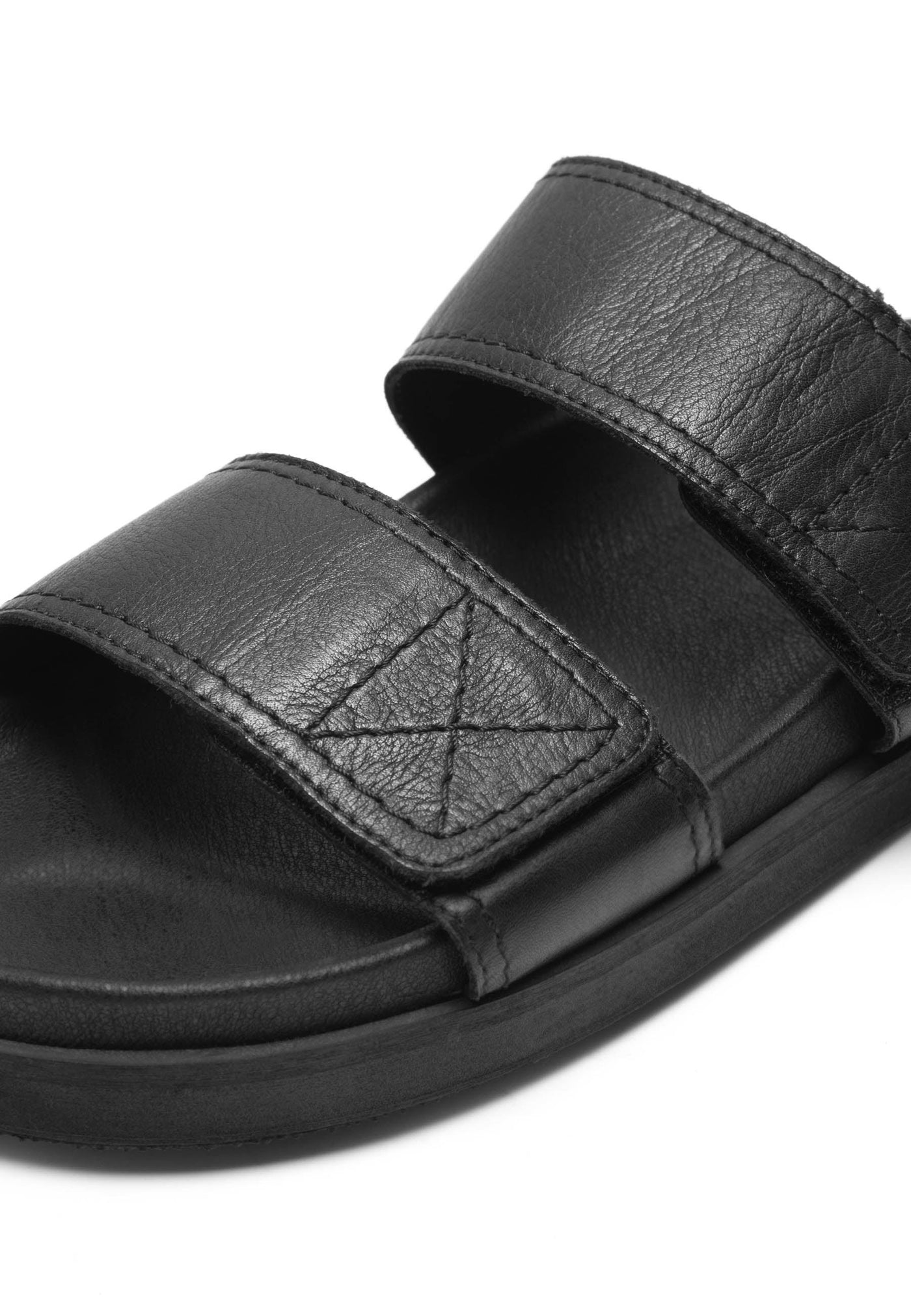 CASKIMMI Velcro Slide Leather - Ca'Shott Danmark